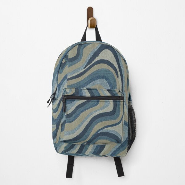 Item preview, Wavy Blue pattern designed and sold by noiramcreates.
