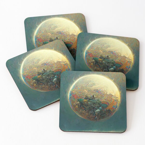 Item preview, colorful planet designed and sold by ururuty.