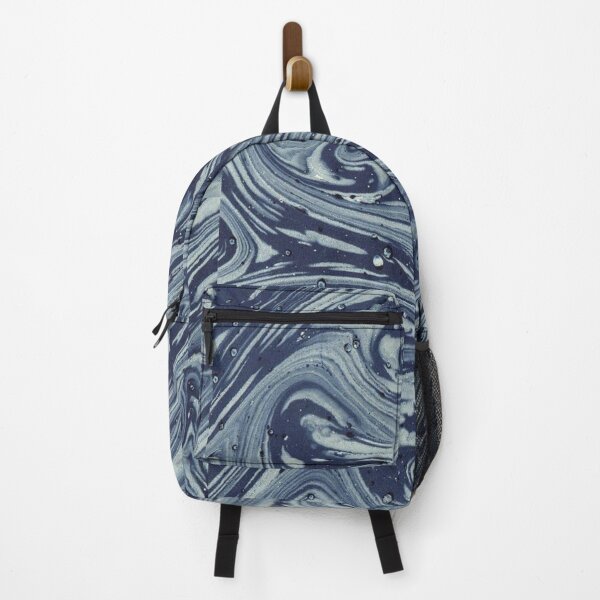 Item preview, Dark Blue Wavy Pattern designed and sold by noiramcreates.