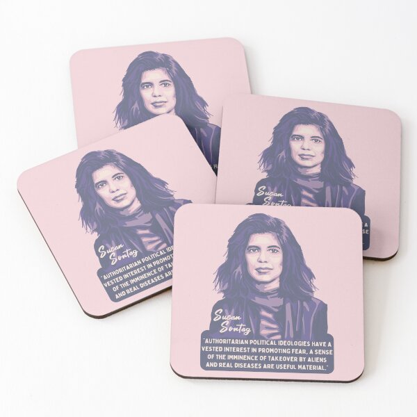 Item preview, Susan Sontag Portrait and Quote designed and sold by Unhinged Heather.