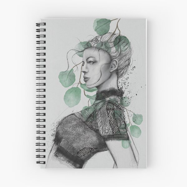 Artikelvorschau, Eukalyptus Portrait Illustration entworfen und verkauft von Jennifer Maier.