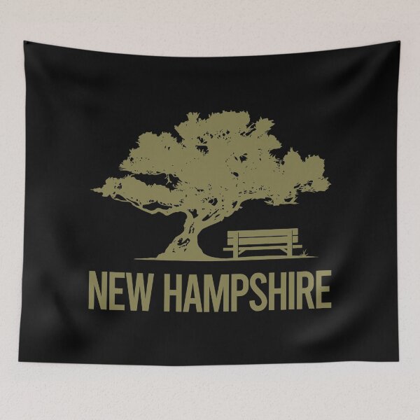 Item preview, Bench And Tree New Hampshire designed and sold by nguyentanshop.