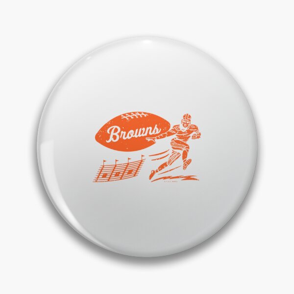 Item preview, Vintage Football - Cleveland Browns (Orange Browns Wordmark)- Limited Edition | Perfect Gift Loves Cat designed and sold by anphamsa.