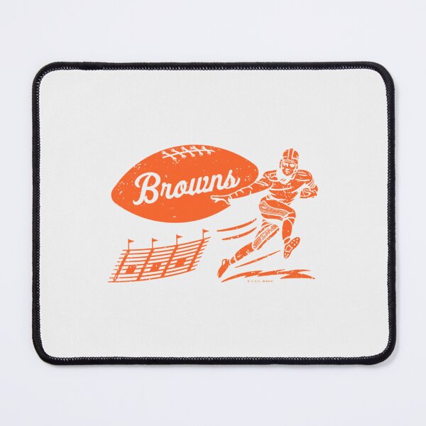 Item preview, Vintage Football - Cleveland Browns (Orange Browns Wordmark)- Limited Edition | Perfect Gift Loves Cat designed and sold by anphamsa.