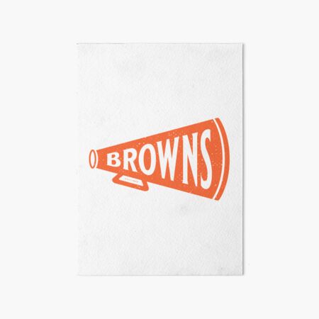 CustomCat Cleveland Browns Vintage NFL T-Shirt Orange / L