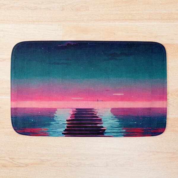Item preview, floating dock at sunrise designed and sold by yayor.