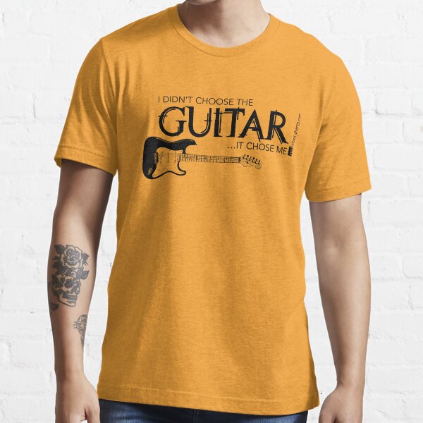 I Didn’t Choose The Electric Guitar (Black Lettering) Essential T-Shirt