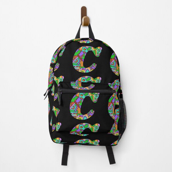Item preview, Psychedelic Monogram Initial Letter C designed and sold by Lartheviking.