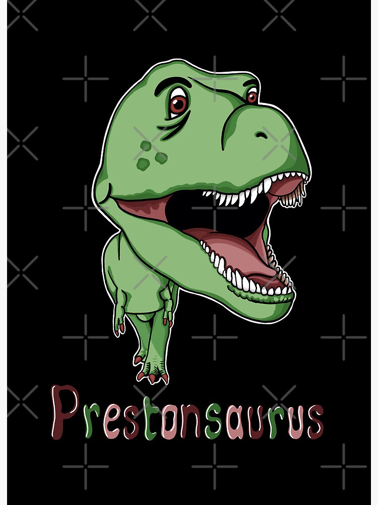 Sonnysaurus”  The Adventurous T-Rex Dinosaur Poster for Sale by