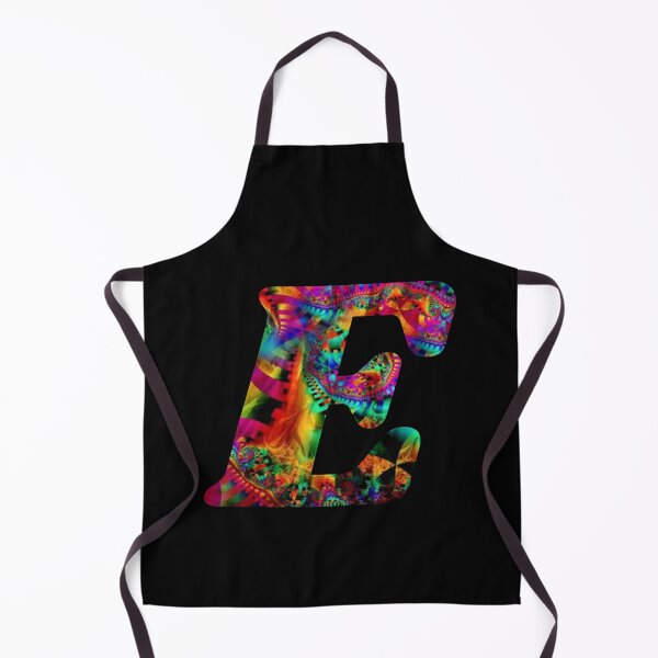 Item preview, Psychedelic Monogram Initial Letter E designed and sold by Lartheviking.