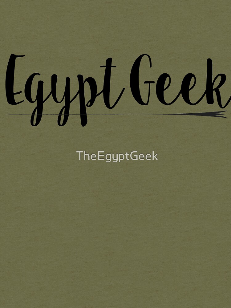 Thumbnail 6 of 6, Tri-blend T-Shirt, Egypt Geek  designed and sold by TheEgyptGeek.