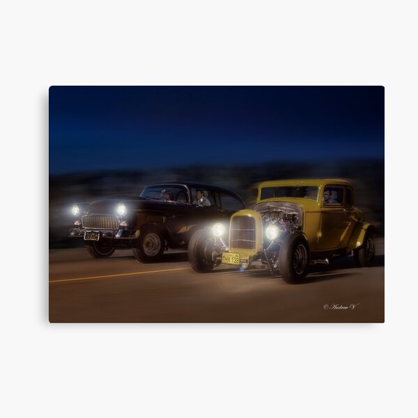 American Graffiti Canvas Print