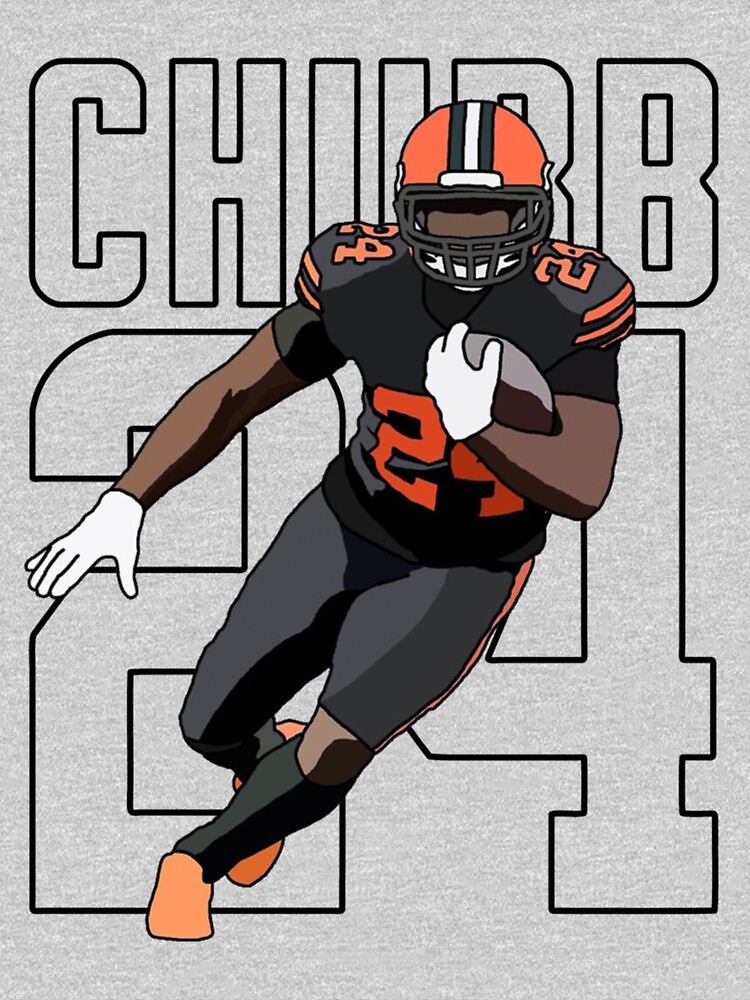 Full Chubb - Cleveland Browns Nick Chubb shirt - Funny graphic - NFL  Football Brown tee - Short-Sleeve Unisex T-Shirt