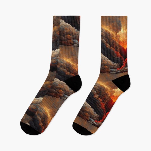 Item preview, Cool sky on fire vector art designed and sold by DopeDesign111.