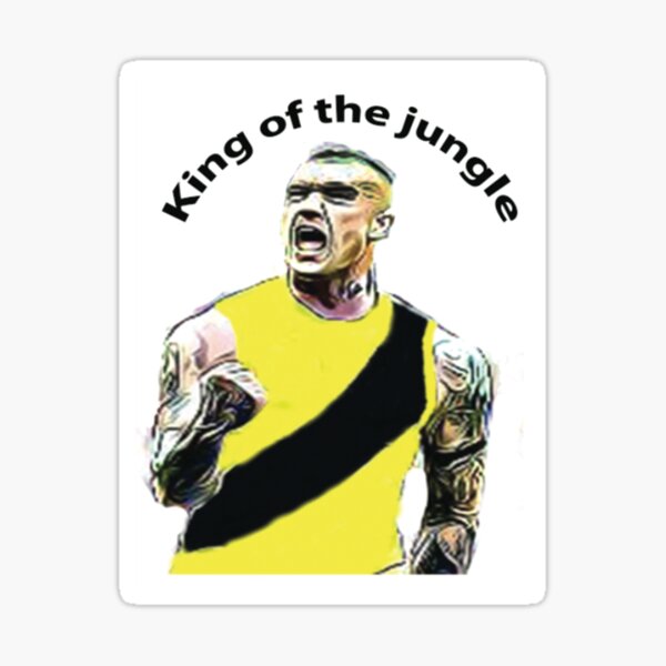 Item preview, Dustin Martin - King Of The Jungle   designed and sold by KeenEyeDe.