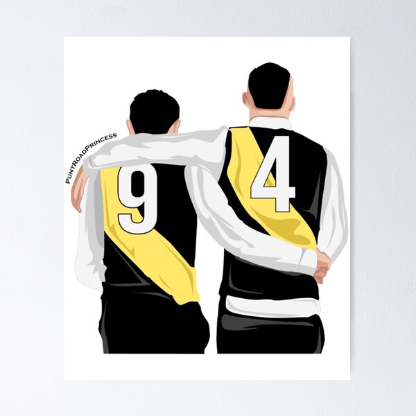 Item preview, Dustin Martin, Trent Cotchin Departing   designed and sold by KeenEyeDe.