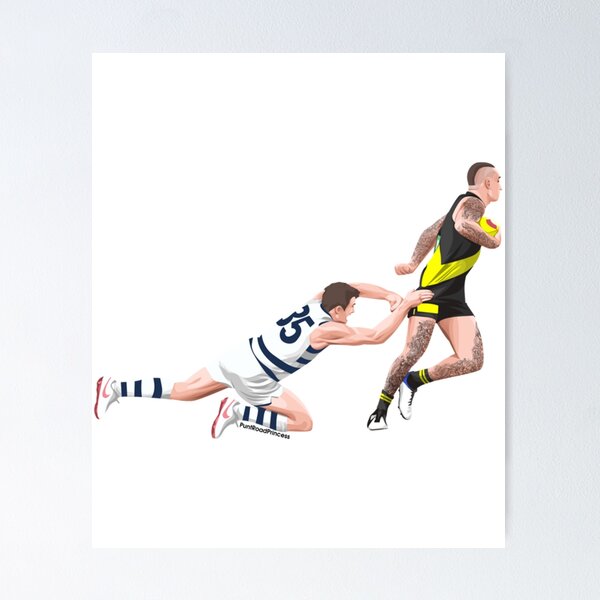 Item preview, Dusty and Dangerfield Grand Final Moment    designed and sold by KeenEyeDe.