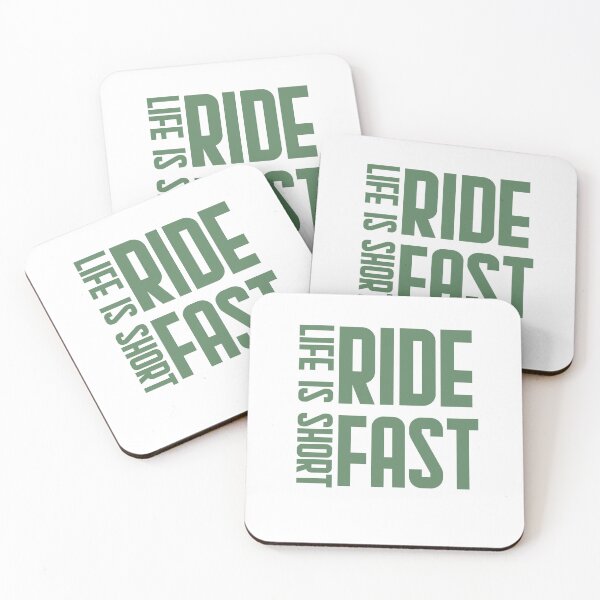 Item preview, Life is short, ride fast designed and sold by AnisosPteron.