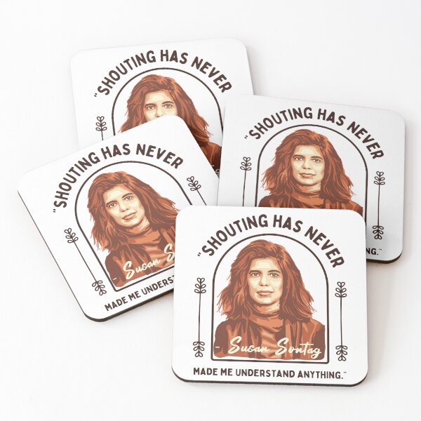 Item preview, Susan Sontag Portrait and Quote designed and sold by Unhinged Heather.