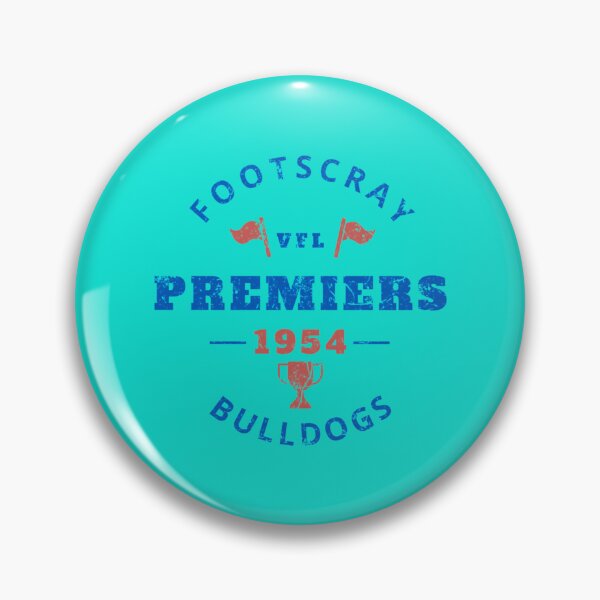 Item preview, Footscray Football Club VFL Premiers 1954 vintage   designed and sold by KeenEyeDe.
