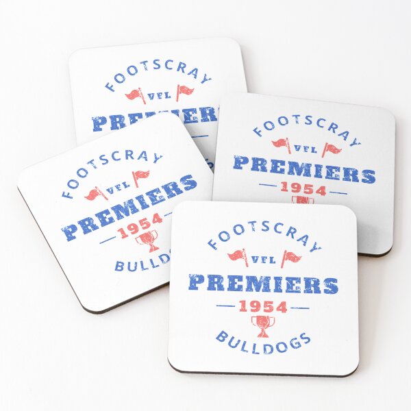 Item preview, Footscray Football Club VFL Premiers 1954 vintage   designed and sold by KeenEyeDe.