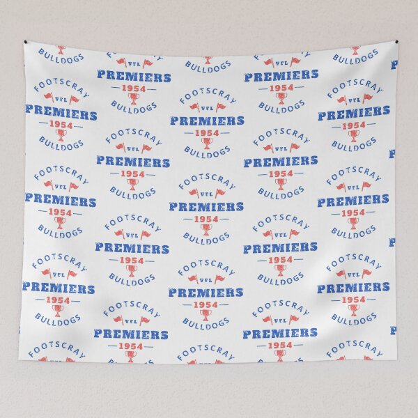 Item preview, Footscray Football Club VFL Premiers 1954 vintage   designed and sold by KeenEyeDe.