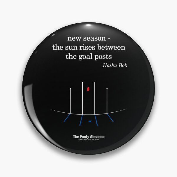 Item preview, Footy Haiku _quot_Sunrise_quot_ black version   designed and sold by KeenEyeDe.