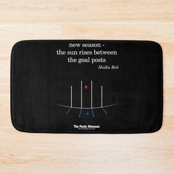 Item preview, Footy Haiku _quot_Sunrise_quot_ black version   designed and sold by KeenEyeDe.