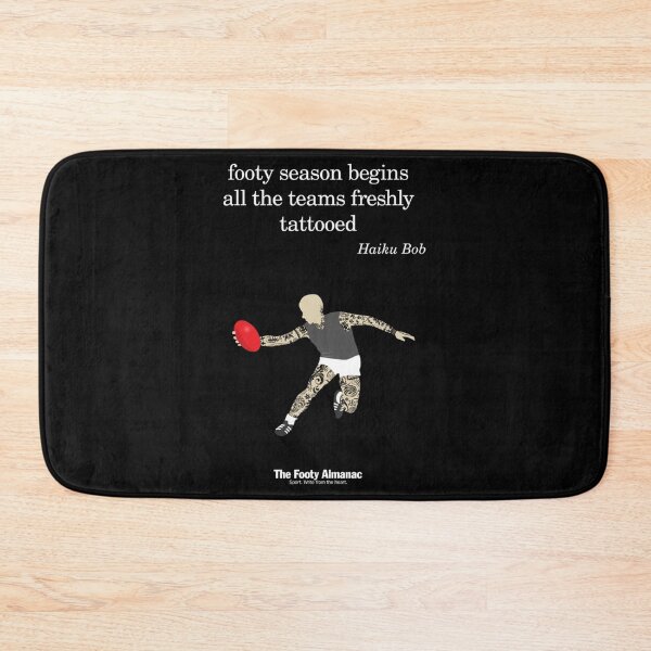 Item preview, Footy Haiku _quot_Tattoo_quot_ black version   designed and sold by KeenEyeDe.