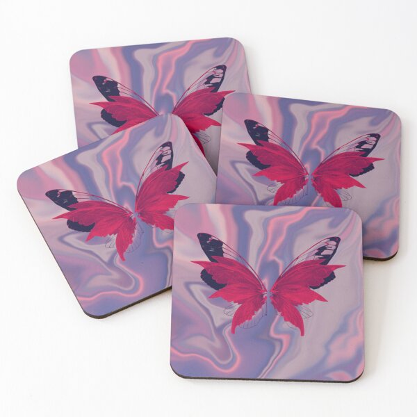 Item preview, Fuschia Butterfly Print designed and sold by noiramcreates.