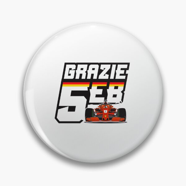 Item preview, Sebastian Vettel Grazie Seb designed and sold by RoselinLove.