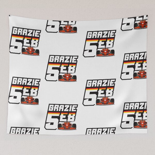 Item preview, Sebastian Vettel Grazie Seb designed and sold by RoselinLove.