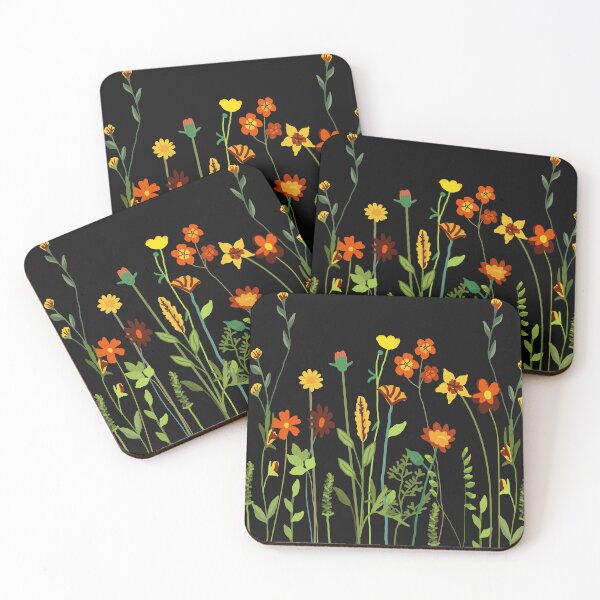 Item preview, Wildflower Bouquet Halloween Floral Art designed and sold by hcetinuk.