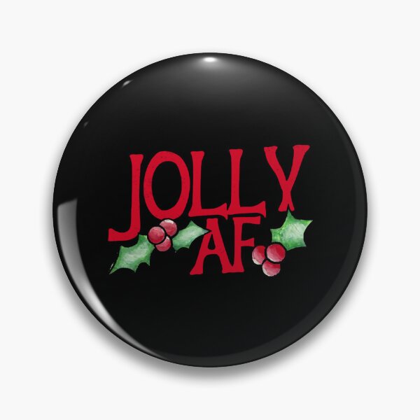 Item preview, Funny Christmas - Jolly AF   designed and sold by KeenEyeDe.