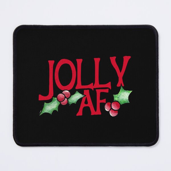 Item preview, Funny Christmas - Jolly AF   designed and sold by KeenEyeDe.
