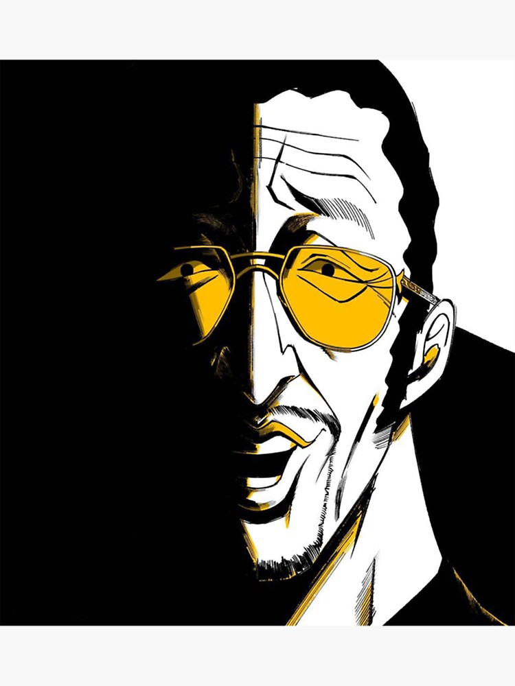 "One Piece Admiral Kizaru Admirals Classic TShirt" Sticker for Sale