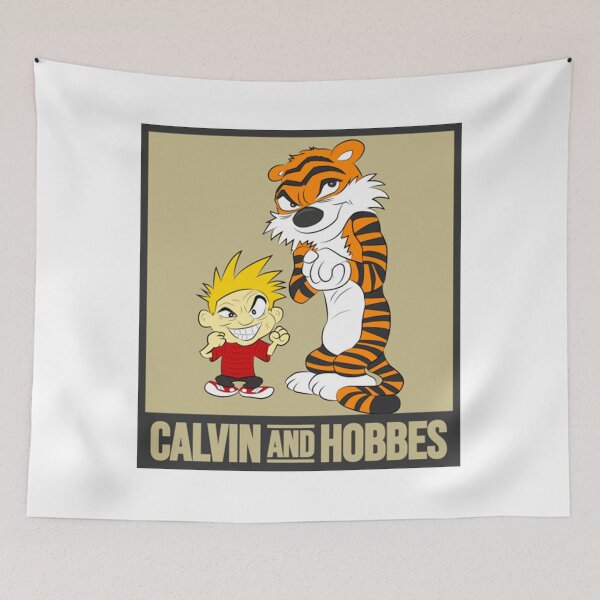 Artikelvorschau, Calvin und Hobbes entworfen und verkauft von NicoleAidam.