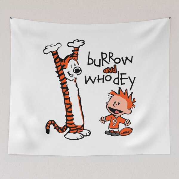 Item preview, Burrow & Who Dey designed and sold by NicoleAidam.