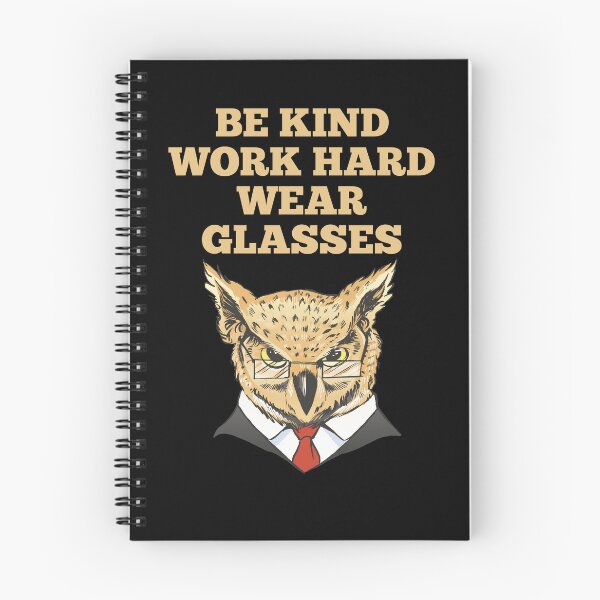 Item preview, Be Kind Work Hard Wear Glasses designed and sold by Davestre Designs.