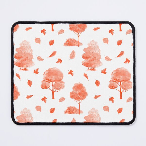 Item preview, Monochrome autumn seamless patter designed and sold by AnaGuziiArt.