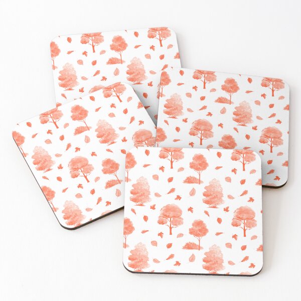 Item preview, Monochrome autumn seamless patter designed and sold by AnaGuziiArt.