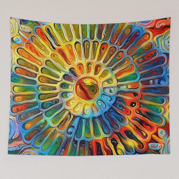 Item preview, Rainbow Metal Patio Garden Table designed and sold by SanArtcisco.