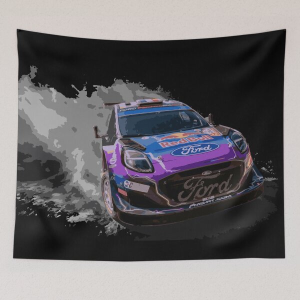 Item preview, WRC Sebastien Sébastien Loeb Monte Carlo Rally Car hybrid Isabelle Galmiche designed and sold by cowtownCOWBOY.