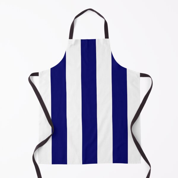 Item preview, Vertical blue and white striped simple nautical pattern designed and sold by patterncrow.