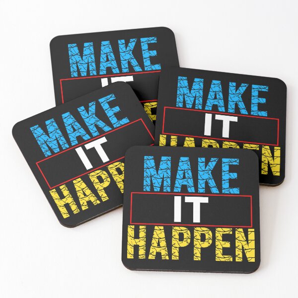 Item preview, make It Happen designed and sold by pqrstshirts.
