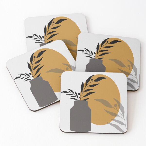 Item preview, minimalist basket leaves designed and sold by zeeminimal.