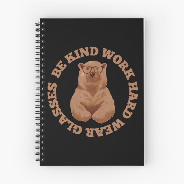 Item preview, Be Kind Work Hard Wear Glasses designed and sold by Davestre Designs.