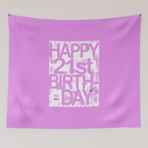 Item preview, Happy 21st Birth Day Celebration designed and sold by SueSakpal.