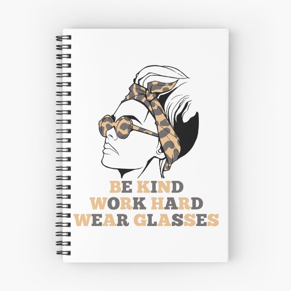 Item preview, Be Kind Work Hard Wear Glasses designed and sold by Davestre Designs.