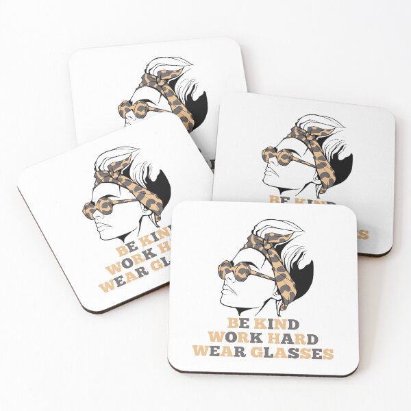 Item preview, Be Kind Work Hard Wear Glasses designed and sold by Davestre.